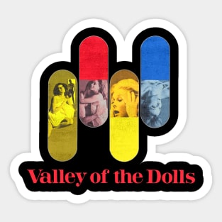 Valley Of The Dolls Sticker